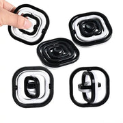 New Fidget Toys 3D Flip Finger Spinner Fingertip Gyro Autism Stress Relief ADHD Children Adults Sensory Gifts