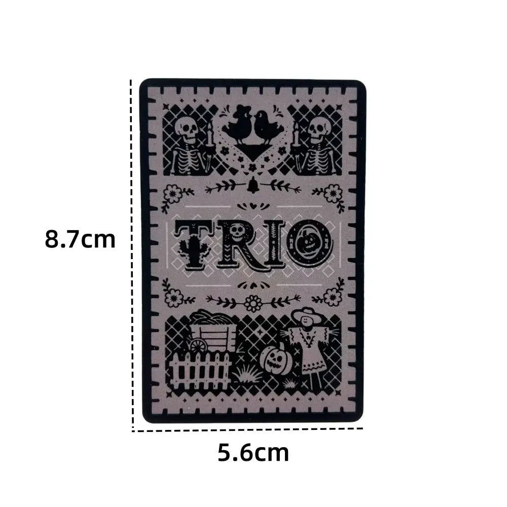 Strategic Trio Card Game For Family And Friends Parties Three To Six Players All Ages Board Game Entertainment Toy