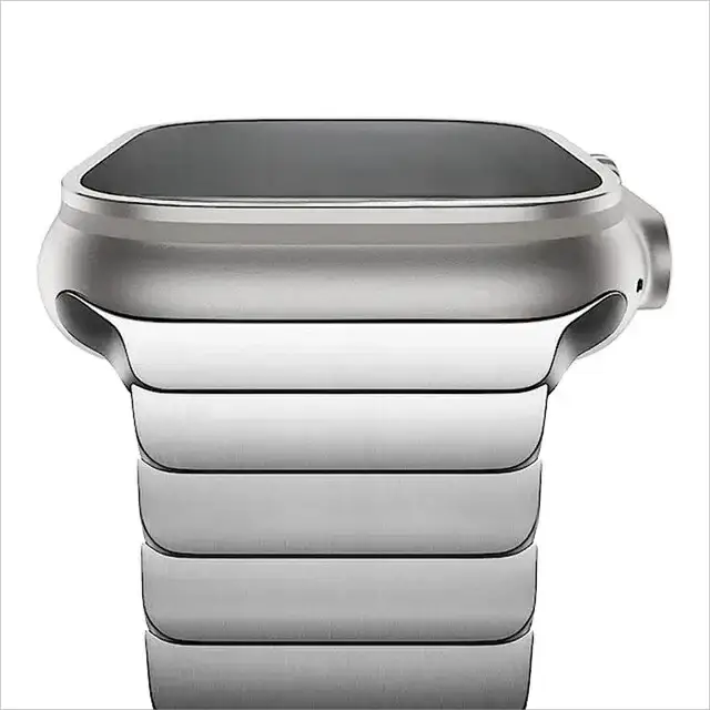 Luxury Stainless Steel Strap For Apple Watch Series 10 9 8 7 46mm 45mm 41mm  Link Bracelet Iwatch Ultra 2 49mm IWatch Metal Band