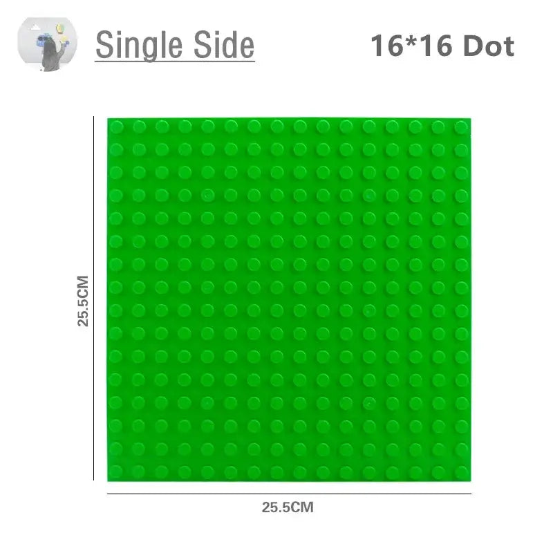 9 Sizes Big Building Plastic Blocks Base Plates Compatible With Large Bricks And Assembly Figures For Kids Toys