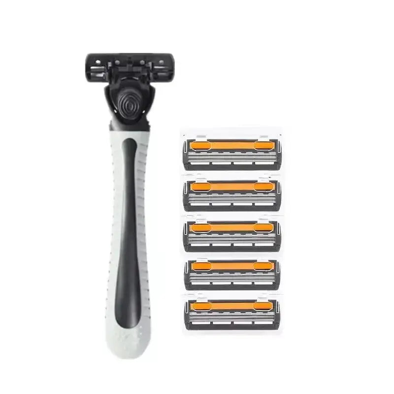 Shaver Pro Three Layer Reusable Razor With Imported Blades And Multi Tool Head For Face And Body