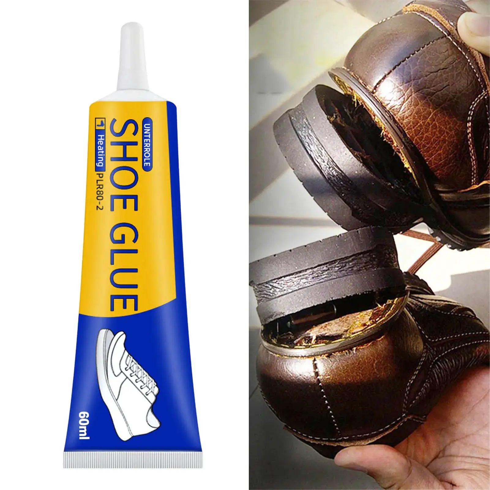 60ml Waterproof Shoe Adhesive Resin Glue For Sneakers Boots Leather Shoes Fast Dry Diy Repair