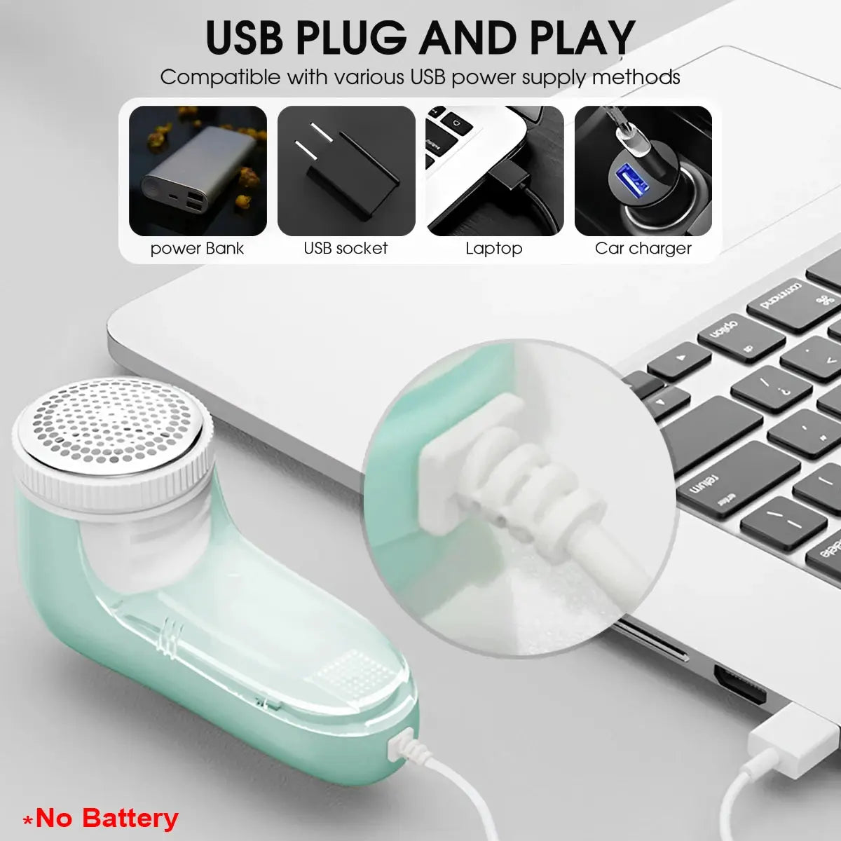 BrightNest Electric Fabric Lint Remover Shaver With Stainless Steel Blades And Micro Arc Mesh For Gentle Fabric Refresh