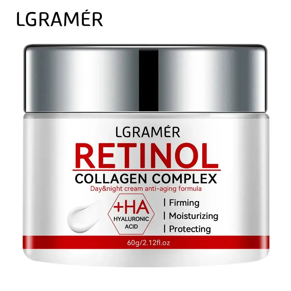 Retinol Lifting Firming Cream With Collagen And Vitamin C For Smooth Wrinkles Brightening Moisturizer