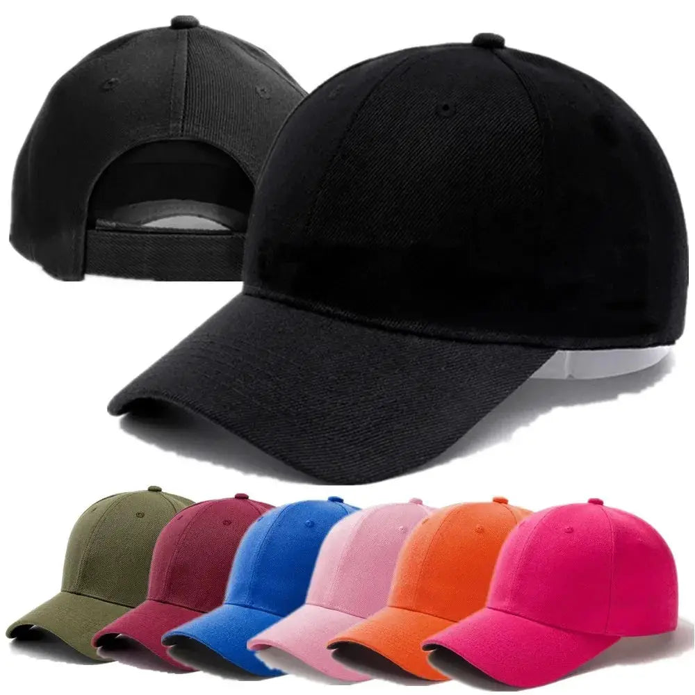 Unisex Adjustable Snapback Baseball Cap For Men And Women Casual Hip Hop Street Style Dad Hat