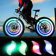 Colorful Bike Wheel Spoke Lights Waterproof LED for MTB and Balance Bikes with Multi Flash Modes