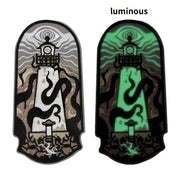 Luminous Lighthouse Embroidered Patch Iron On Nautical Badge for Clothes Bags Hats Jackets Caps
