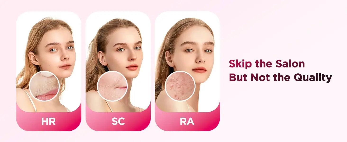 2026 IPL Pulsed Light Hair Removal Device by Simples Market with Cooling, 3-in-1 HR/SC/RA