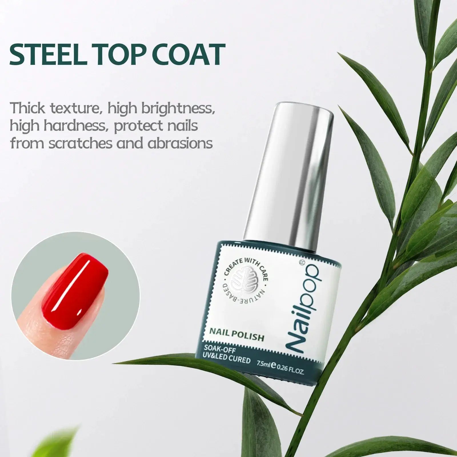 Nailpop Gel Nail Polish Liner 8ml Precision French Tips And Intricate Nail Art With Thin Brush For Sharp Lines