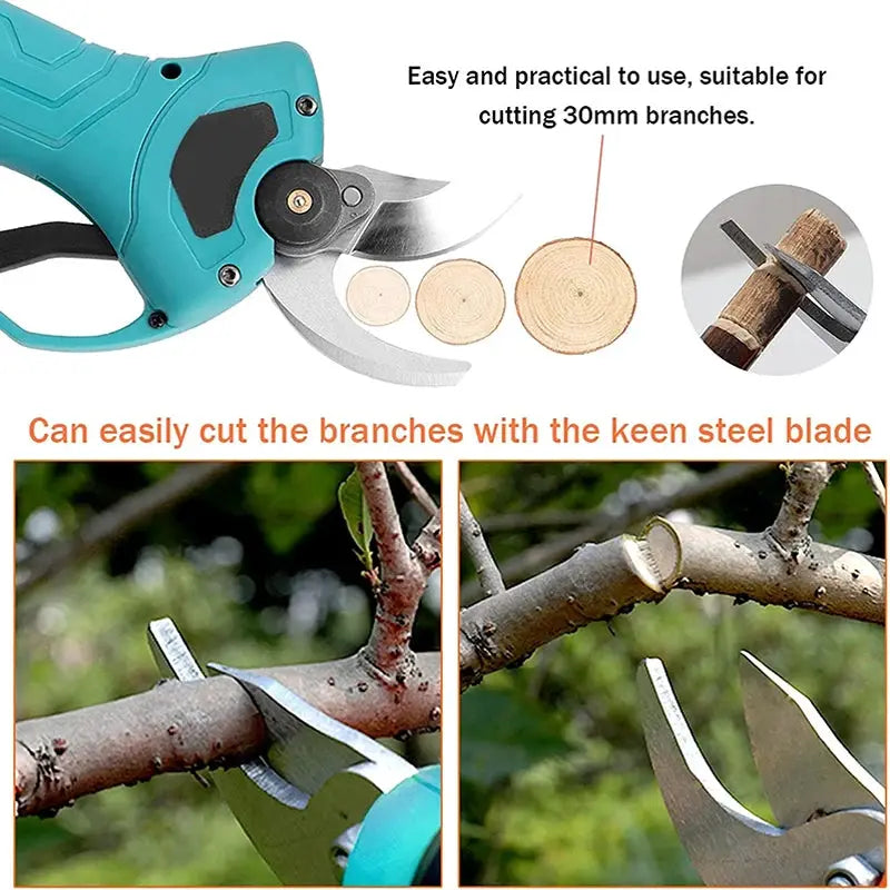 SK5 Electric Pruning Shears Blades 30mm Cutting Accessory for Pruning Branches Trees Bonsai Fruit Garden Tool