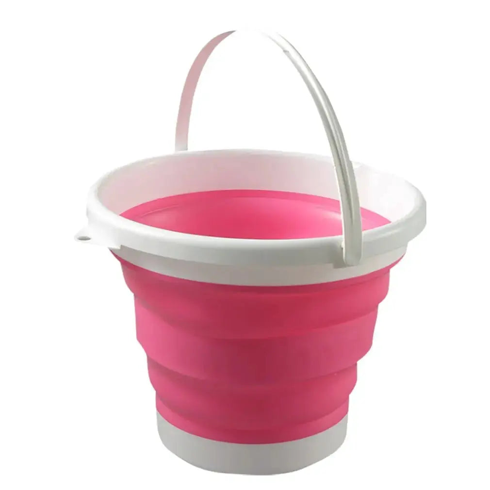 3L Plastic Collapsible Bucket Portable Folding Water Bucket For Car Washing Fishing Camping And Travel