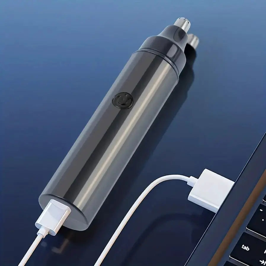 NovaGroom Nose Pro Trimmer Rechargeable Nose Hair And Facial Hair Remover For Men Portable Grooming Tool