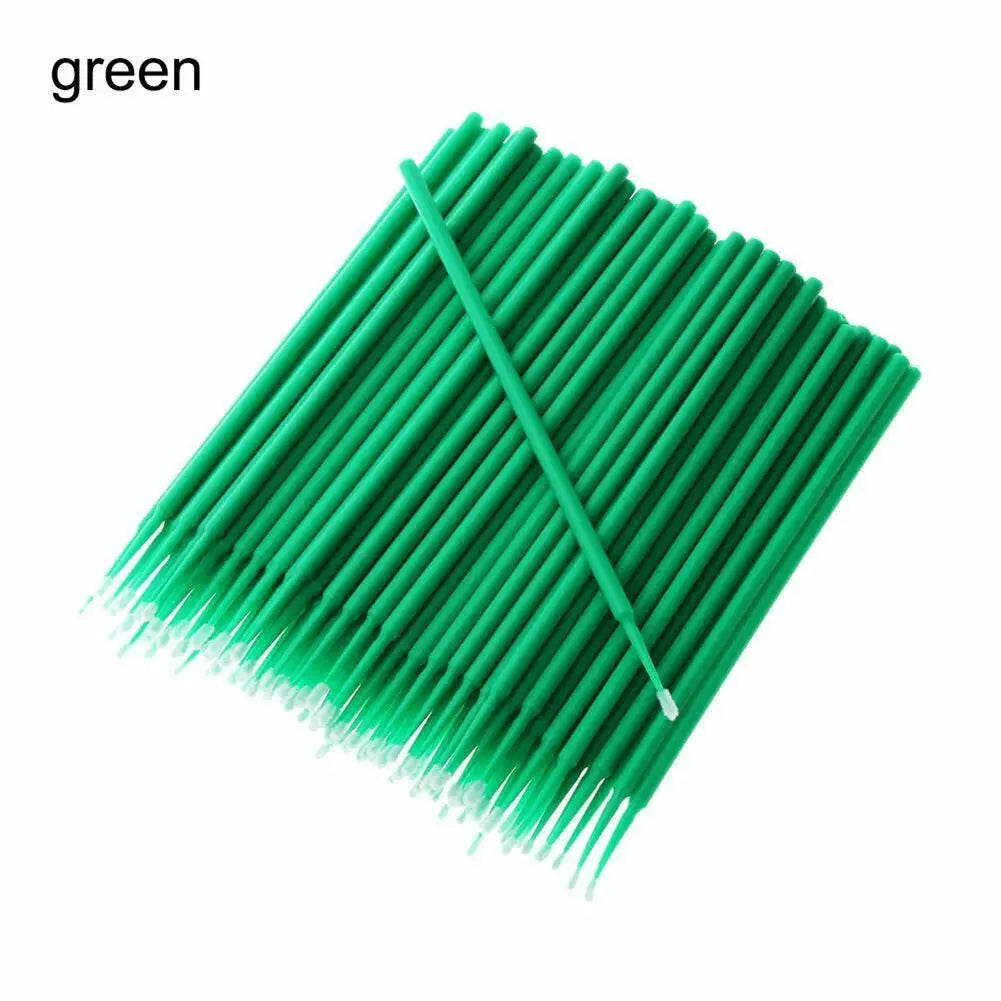AutoPro Car Touch Up Paint Brush Set 100 Pcs With Flexible Fine Tips For Precise Non Drip Application