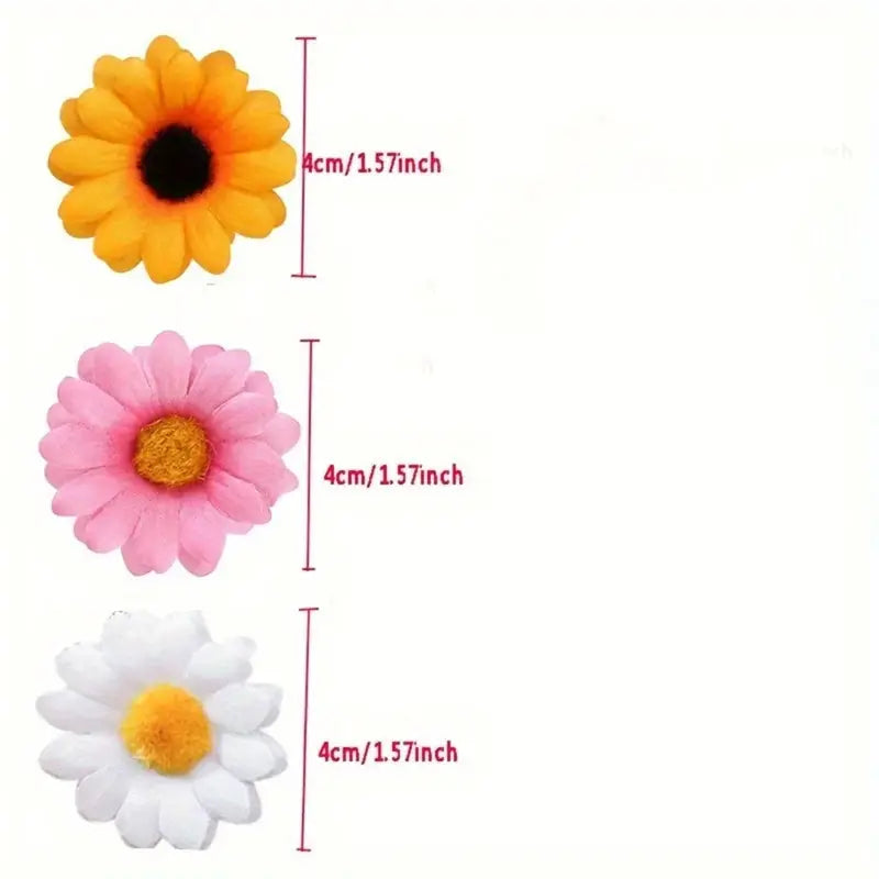 Silk Artificial Flowers 30 Or 50 Pcs Set For Home Decor Party Wedding Decoration Floral Design Craft Supplies