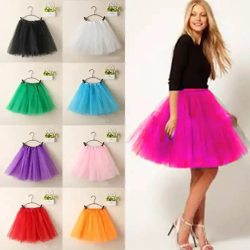 Elegance Atelier Vintage Tulle Mini Skirt For Women Summer Soft Mesh Empire Waist Loose Fit Ballet Dancewear Parties