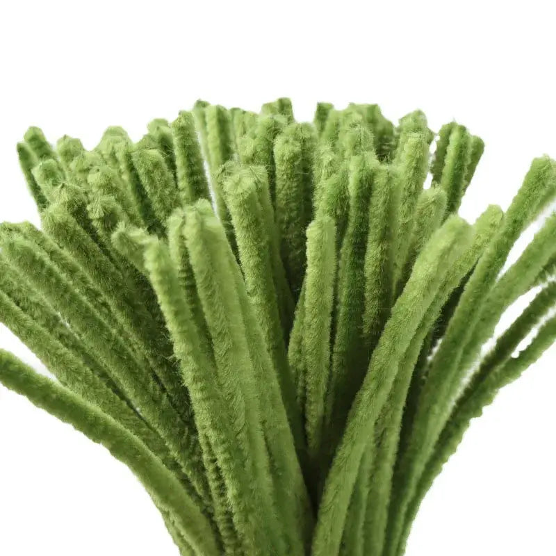 100 Count 30cm Chenille Stems Pipe Cleaners For Kids Crafts Educational Toys Colorful Bulk DIY Craft Supplies