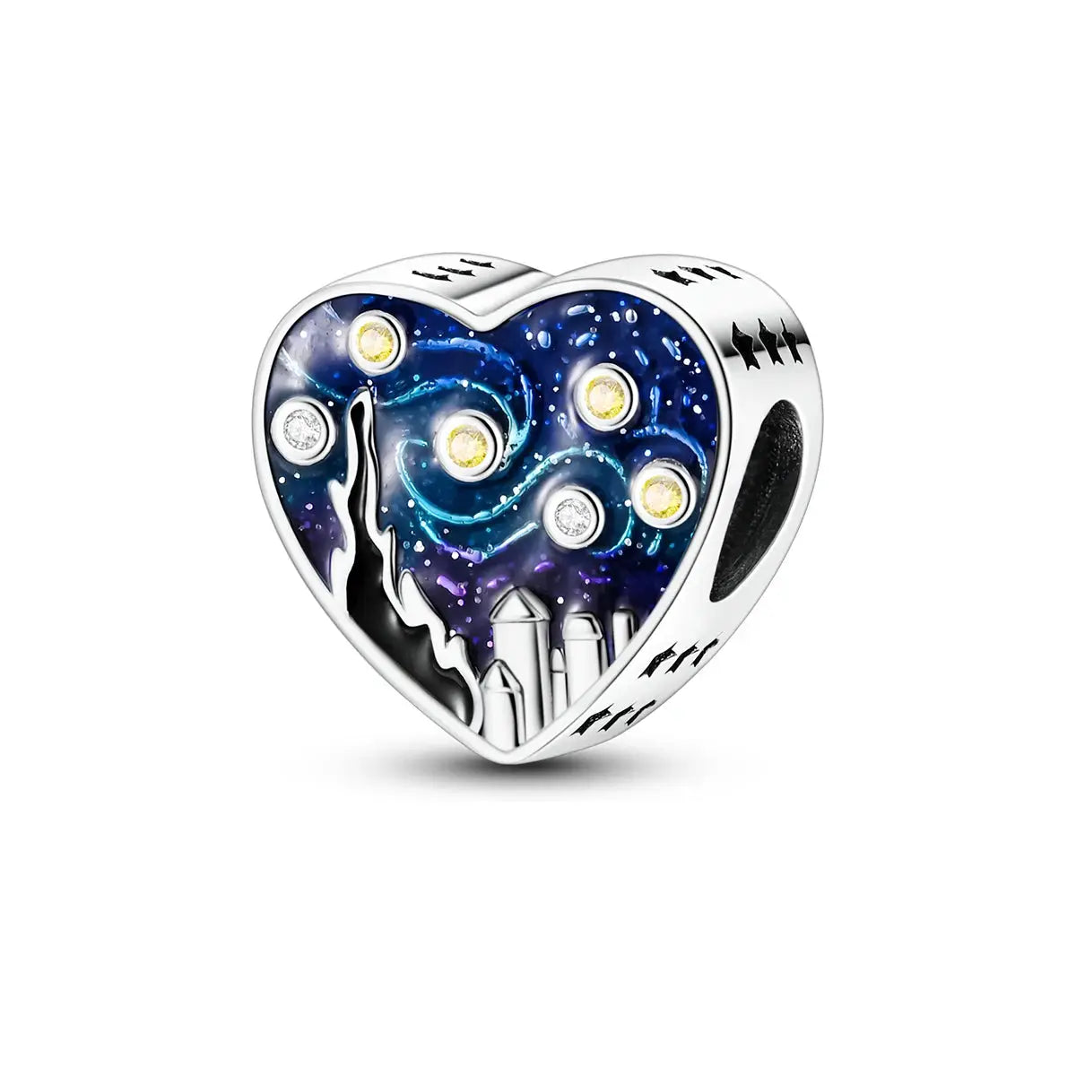 925 Silver Charms Beads for Pandora Style Bracelets Women Animal Charms in Blue Red Green Pink Yellow Gift