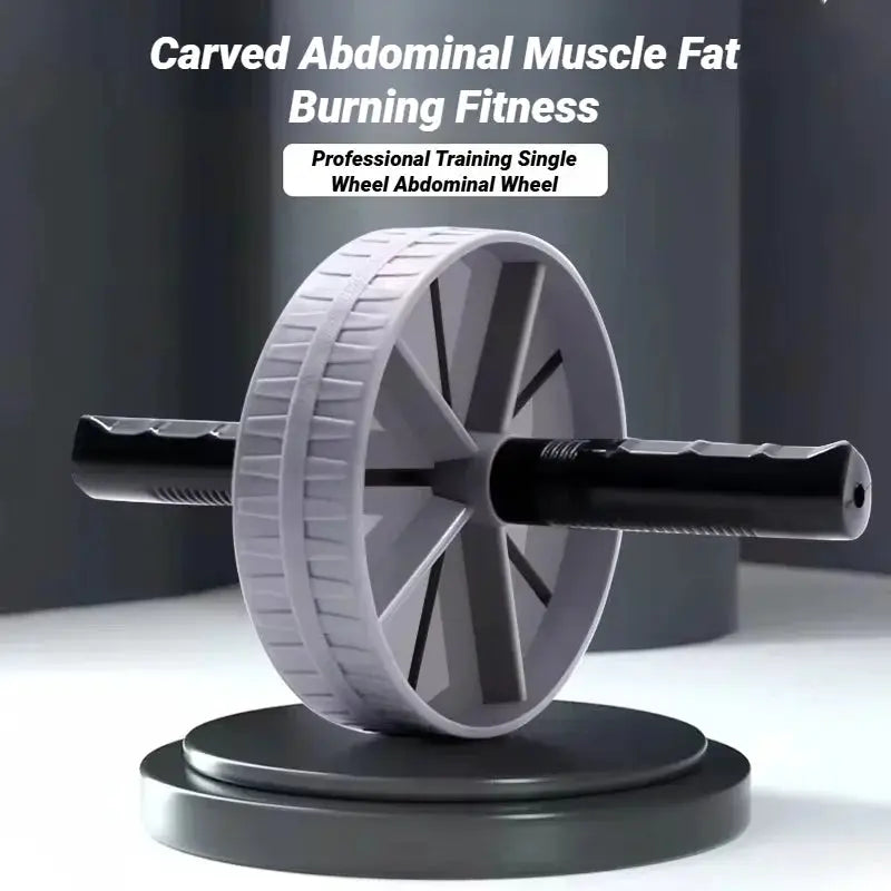 Abdominal Wheel Exercise Roller With Non Slip Grip For Core Strength Training Home Fitness Equipment Silent Operation