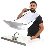 Male Shaving Apron Beard Catcher Cape For Grooming Hairdresser Bib Adult Shaver Cleanup Cape