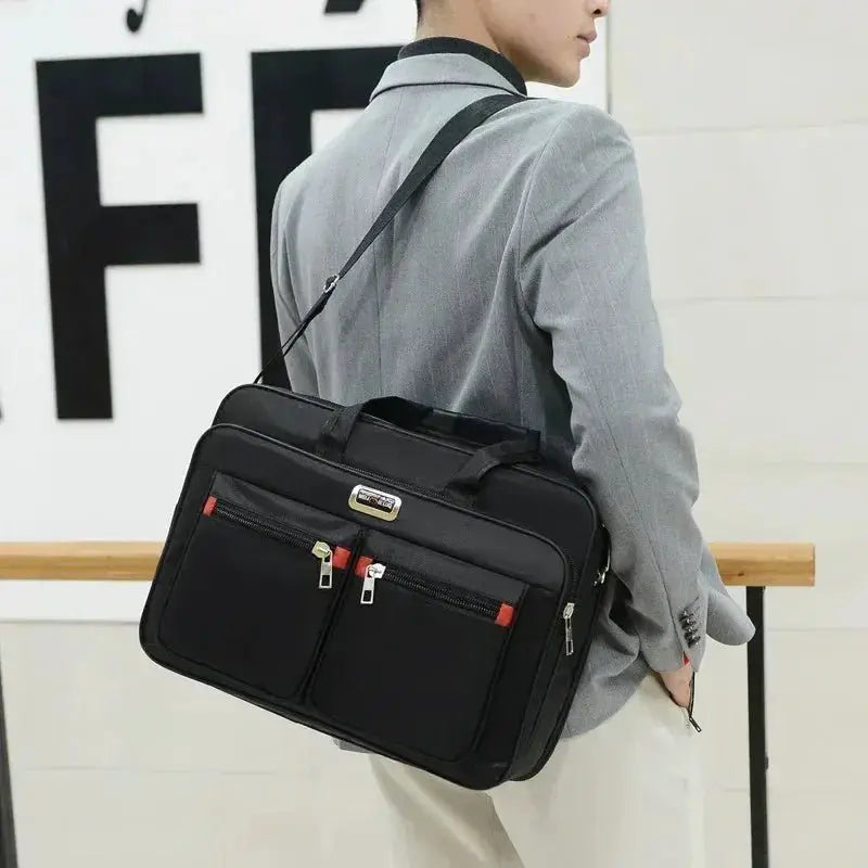 Professional Large Capacity Business Briefcase - Simples Market