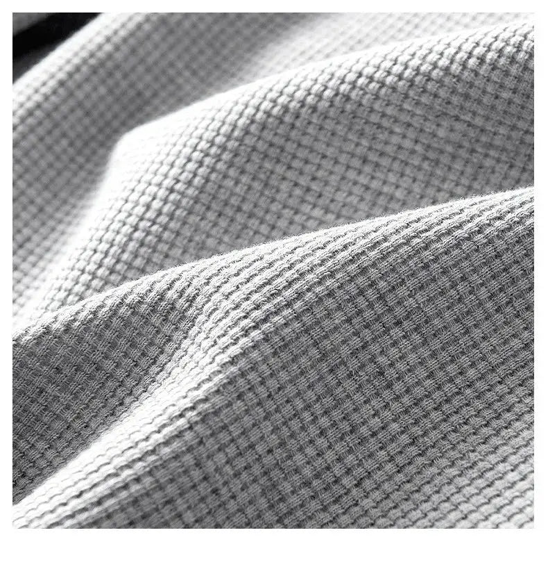 Waffle shorts for men in grey lightweight waffle fabric, Simples Market casual beachwear