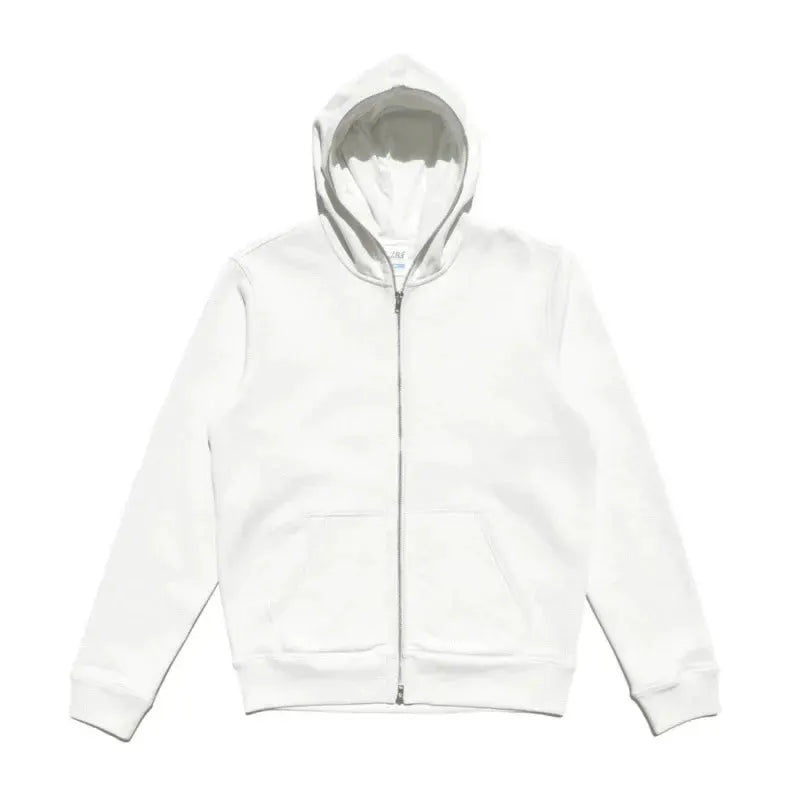 Unisex Zipper Hoodie Fleece Sweatshirt Long Sleeve Hooded Casual Campus Streetwear Sportswear High Quality