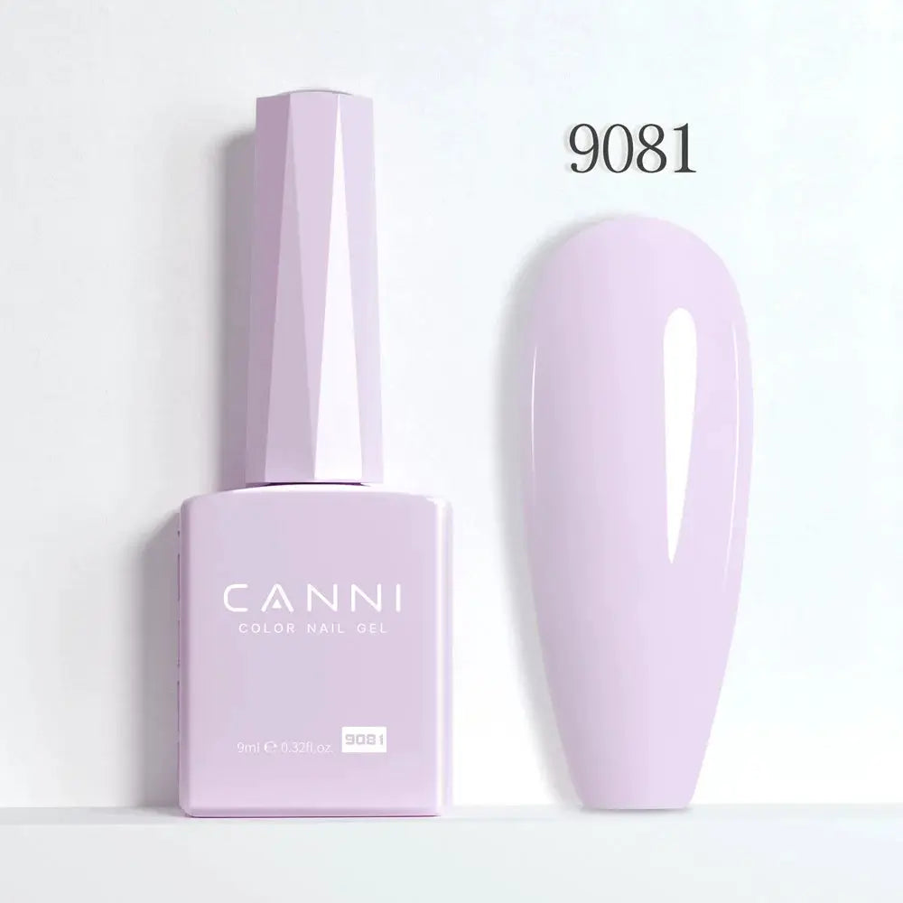 Canni Hema Free Nail Gel Polish Christmas Red Collection Semi Permanent 9ml Long Lasting Shine