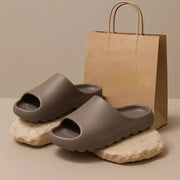 SunStride Summer Beach Slippers Unisex EVA Slides Thick Platform For Stability And Anti Slip Comfort