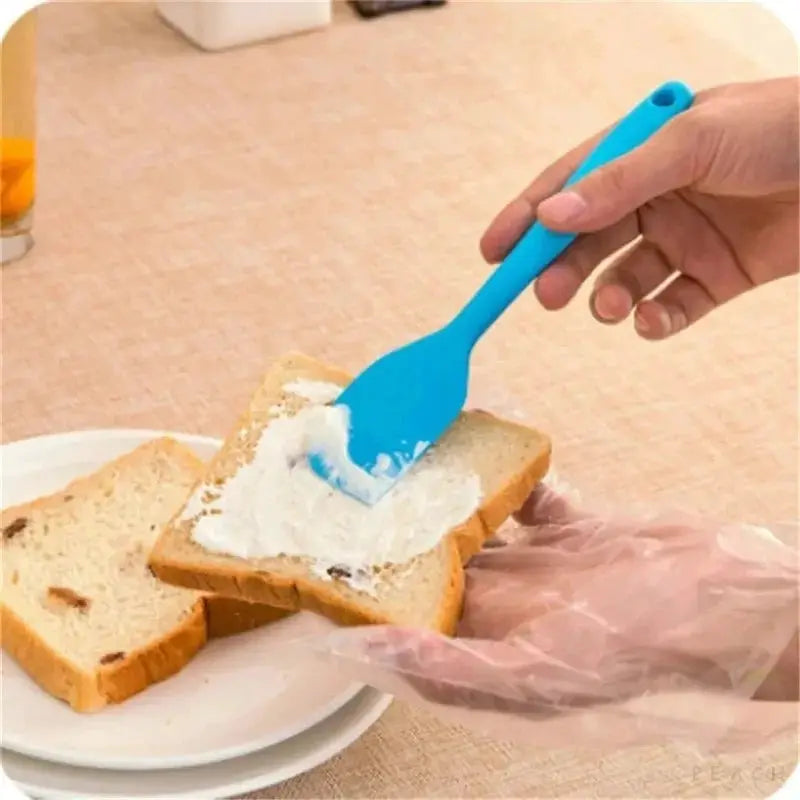Heat Resistant Integrated Handle Silicone Spoon Spatula Scraper For Baking And Cooking Kitchen Tool