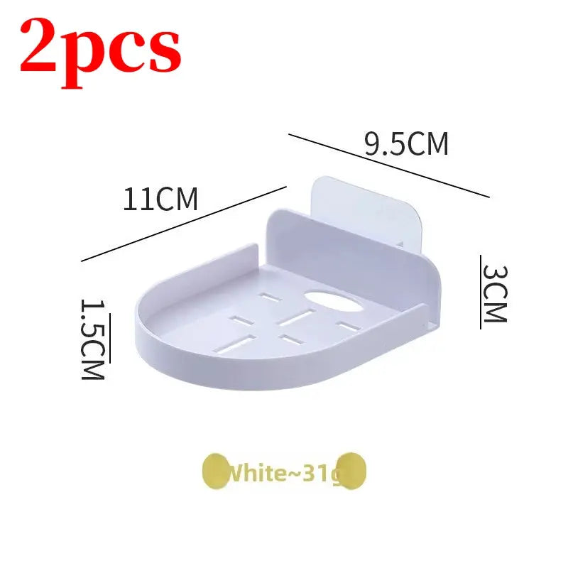 Punch Free Security Surveillance Camera Stand Traceless Wall Mounted Bracket Self Adhesive Drill Free Fixer 1pcs