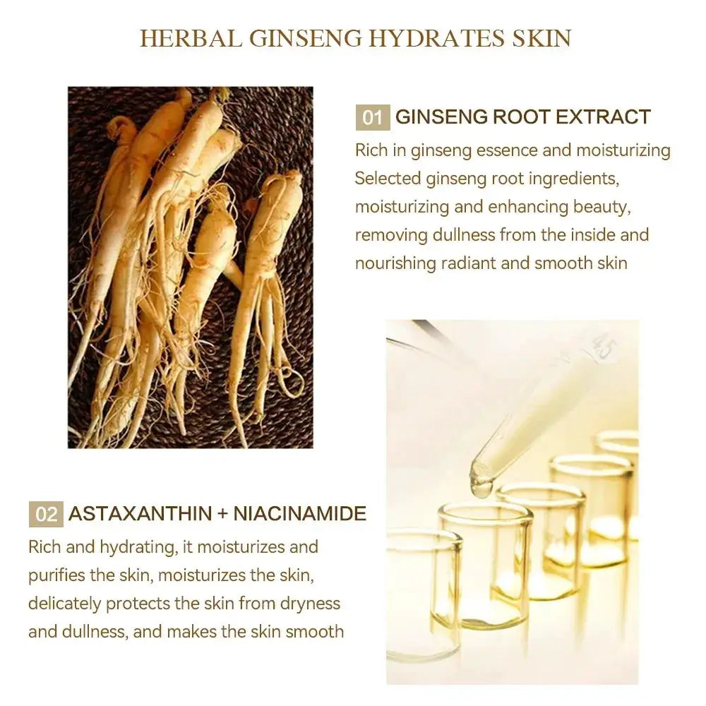 100ml 24K Gold Hyaluronic Acid Nicotinamide Face Serum for Anti Aging Firming and Brightening Skin Care