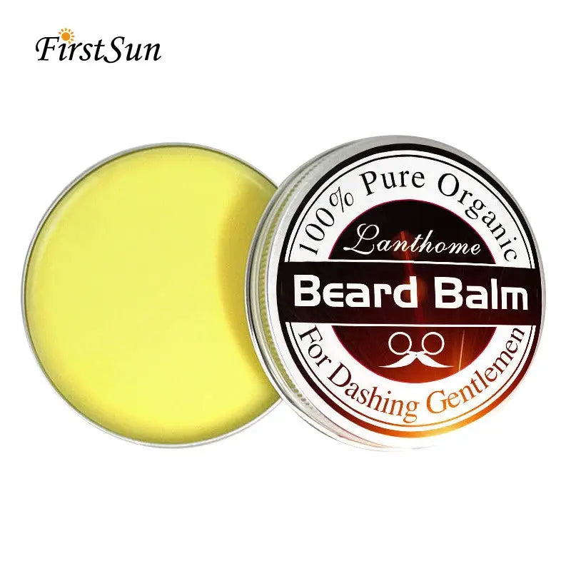 NatureGlow Natural Beard Balm Wax And Growth Oil For Moisturizing, Smoothing, And Healthy Beard Growth