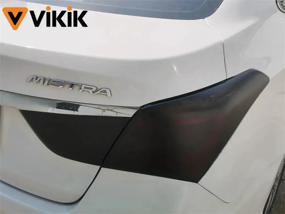 Taillight/headlight wrap film, transparent PVC, waterproof; for car or motorcycle, Simples Market.