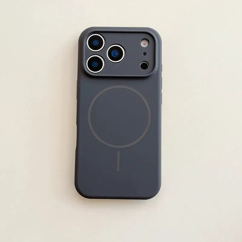 MagShield Solid Color Silicone MagSafe Case for iPhone 17 Pro Max 17 and 17 Pro Seamless Wireless Charging