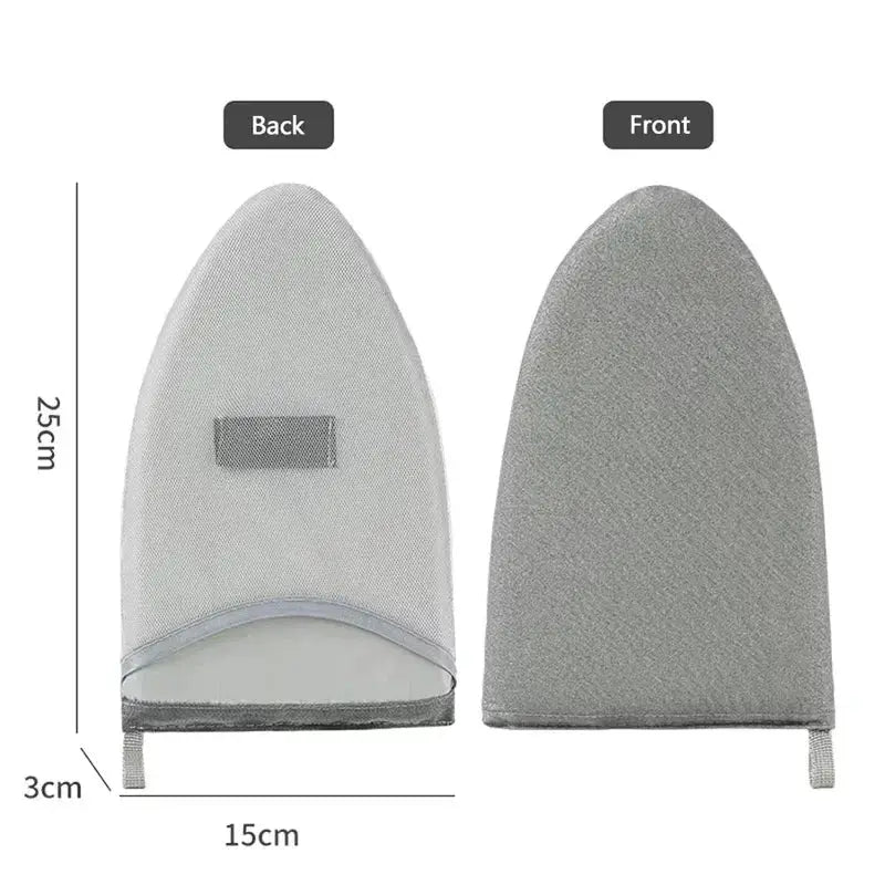 Fabric Handheld Ironing Board Glove Insulated For Safe Pressing Of Sleeves And Collars