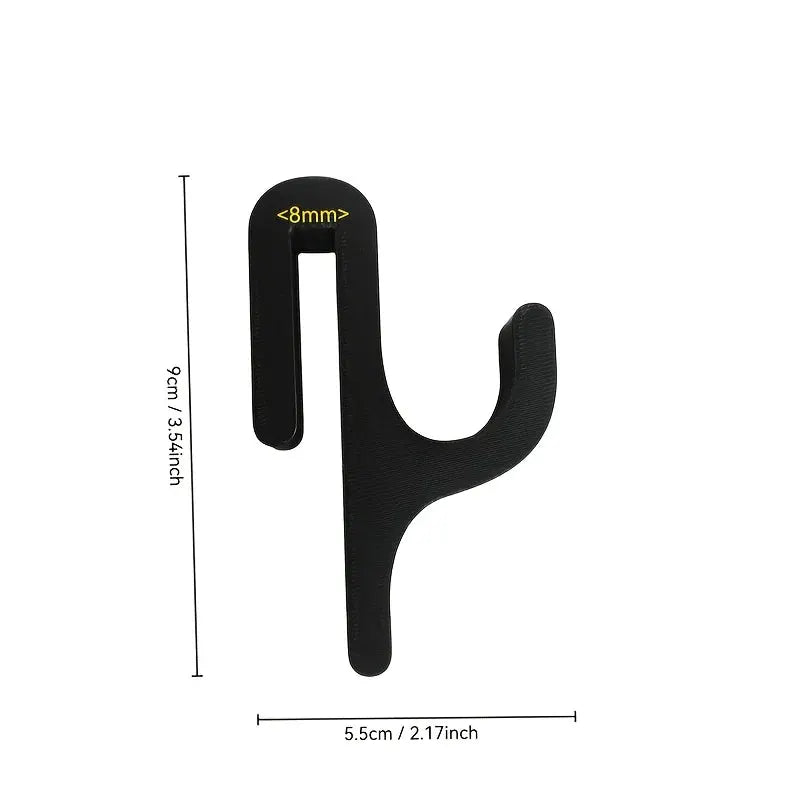 3D Shower Door Towel Hook For 8mm Glass Doors Ideal Bathroom Hanger For Towels Bathrobes Clothes And Laundry