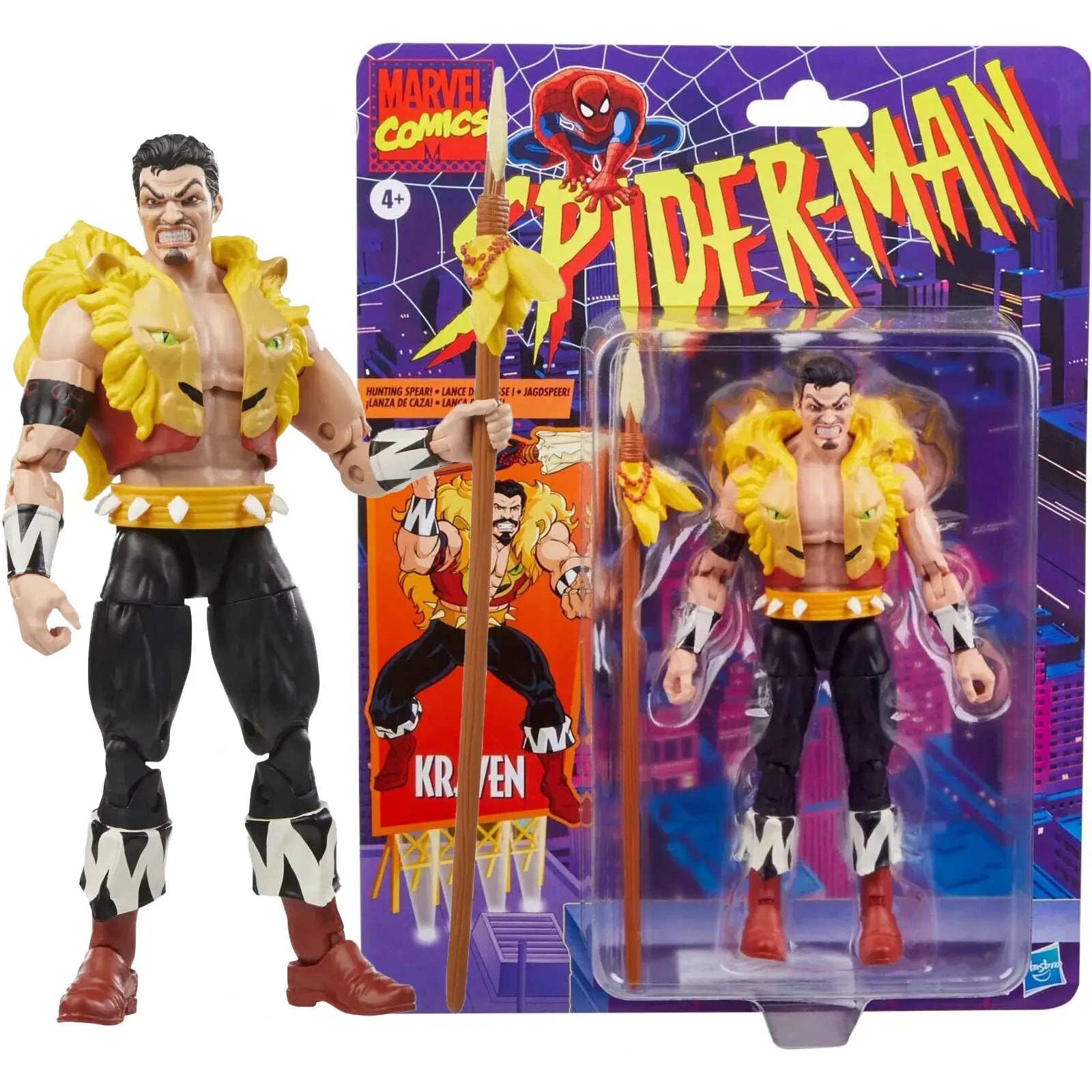 Spider Man 2099 Miguel O'Hara Venom Inspired Action Figure Toy Collectible Hasbro Marvel Figure