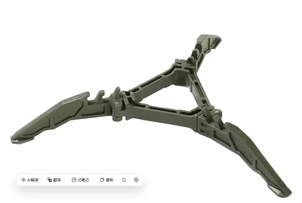 Foldable Nylon Gas Canister Stand For Camping Stoves Universal Tripod Bracket Portable Bottle Holder
