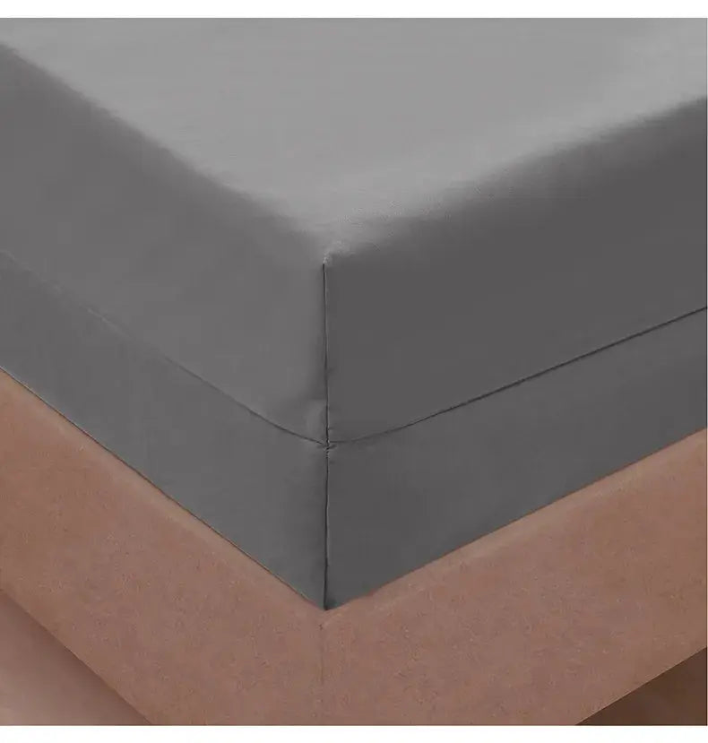 6-Sides fully enclosed waterproof mattress cover in gray by Simples Market for all bed sizes