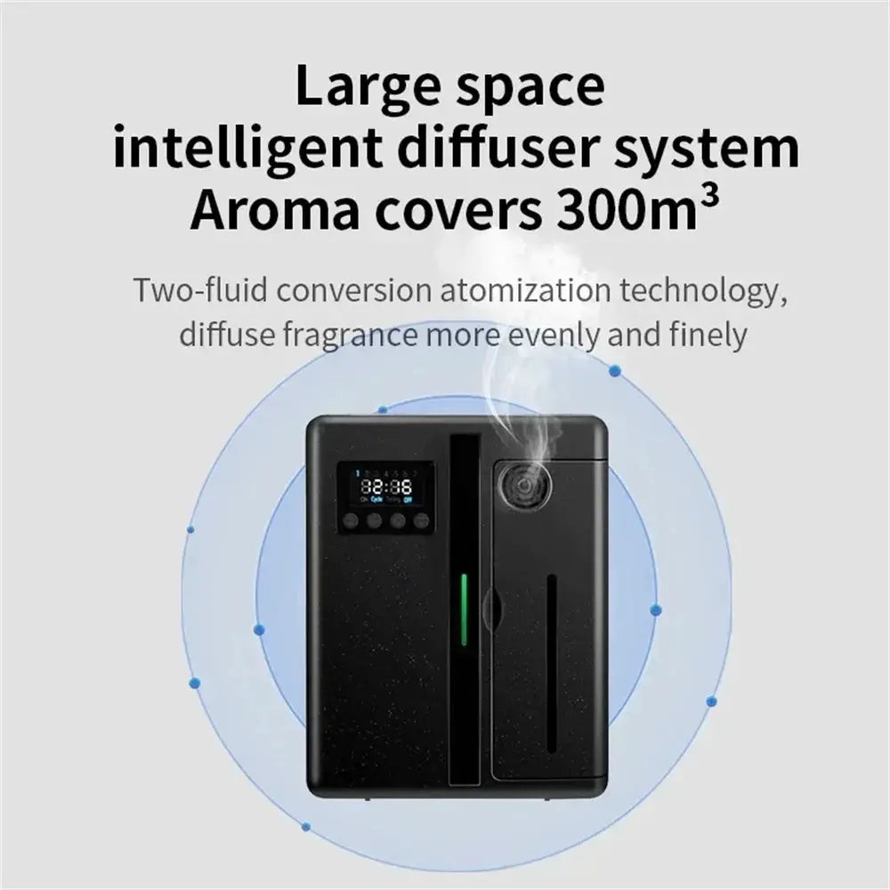 Scent Machine Aroma Diffuser 160ml for Large Areas Bluetooth App Controlled Fragrance Distributor for Hotels and Homes