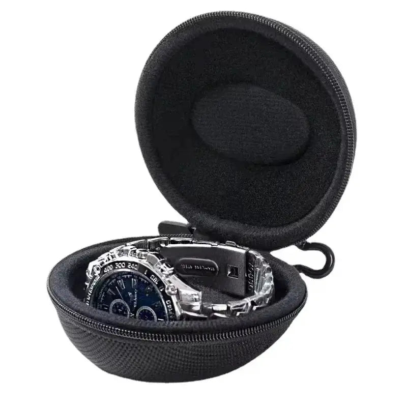 TravelGuard Portable EVA Single Watch Travel Case Waterproof Hard Shell With Plush Interior for Smartwatches