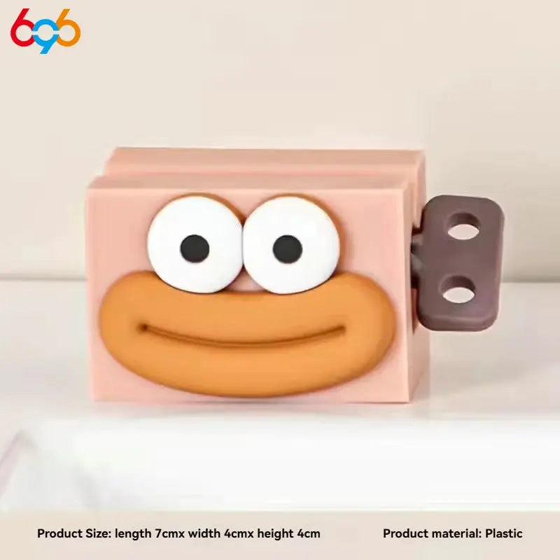 Cartoon Manual Toothpaste Squeezer and Facial Cleanser Roller Stand