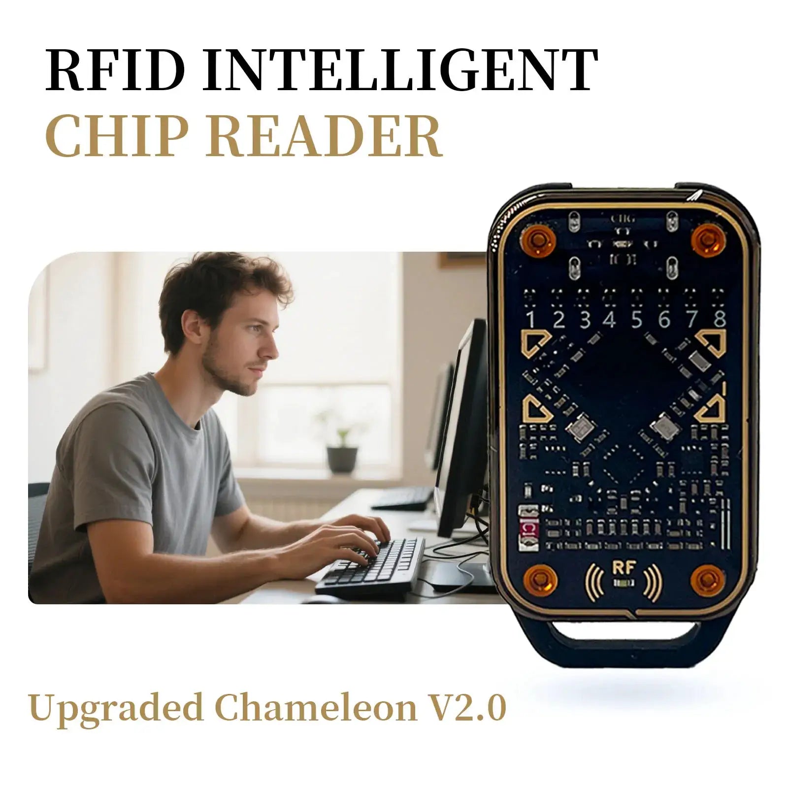 Chameleon Ultra Contactless Smart Card Emulator for NFC and RFID Testing and Development 125kHz 13.56MHz