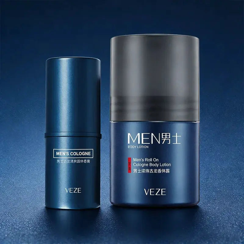 Fanzhen Mens Solid Cologne Stick Light Fresh Scent For All Day On The Go Portable Fragrance