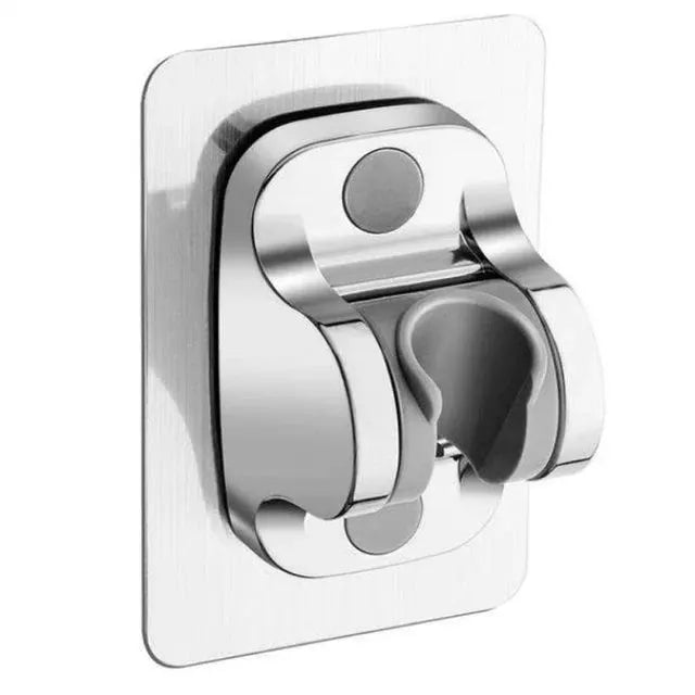 Shower head with chrome finish and wall-mount, 3-mode high-pressure spray, water-saving adjustable sprayer