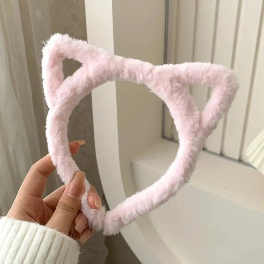 Soft Furry Cat Ear Headband For Women Ideal For Lolita Cosplay Parties Events Cute Accessory For Daily Wear