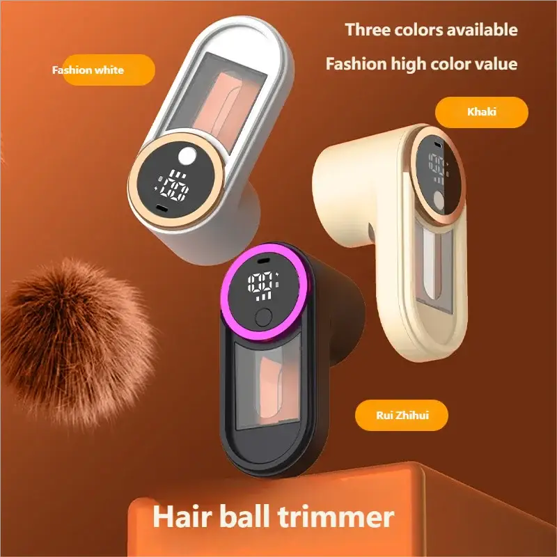 Rechargeable Hair Ball Trimmer For Clothes And Upholstery Portable Lint Remover Sweater Shaver
