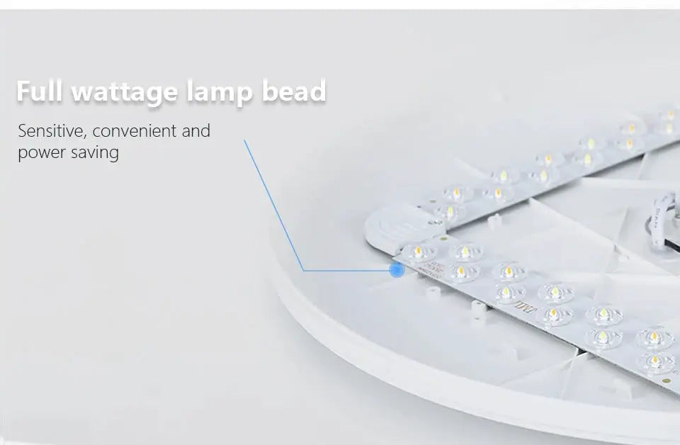 MARPOU smart white round ceiling lamp with LED modules
