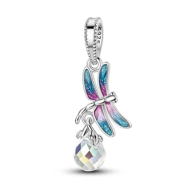 Original 925 Silver Charms Beads For Pendant Charm Bracelet Dangle For Women DIY Fine Jewelry Making Hot Sale