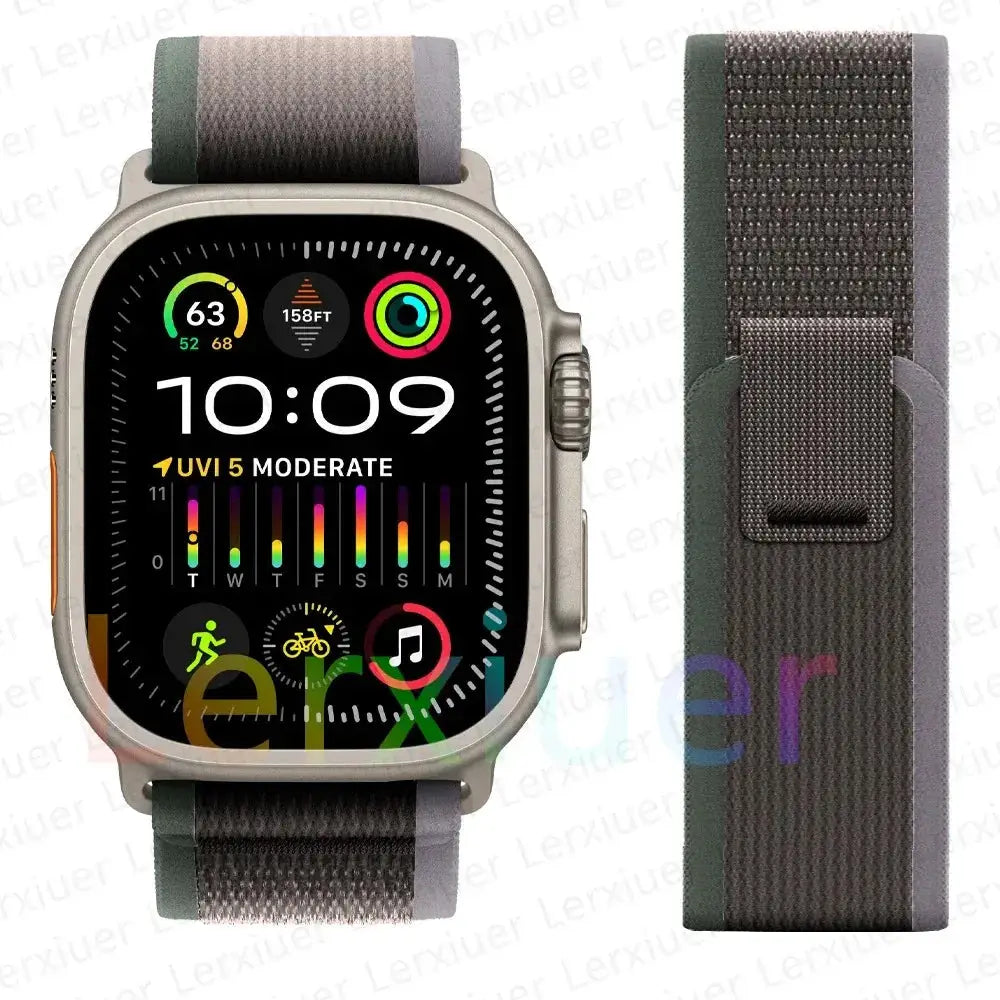 trail loop For apple watch ultra 3 2 Band 49mm 44mm 40mm 45mm 41mm 42mm correa bracelet iWatch series 7 se 8 9 10 11 46mm straps